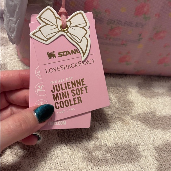 Stanley x LoveShackFancy 7.4 QT Julienne Mini Soft Cooler - Picture 2 of 6